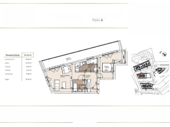 F1-6-59 — Lokum Porto bud E, F i H