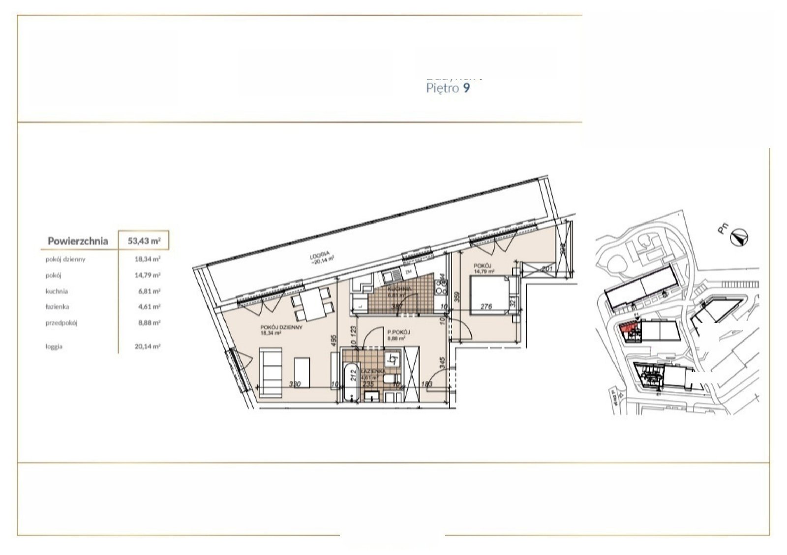 F1-9-67 — Lokum Porto bud E, F i H