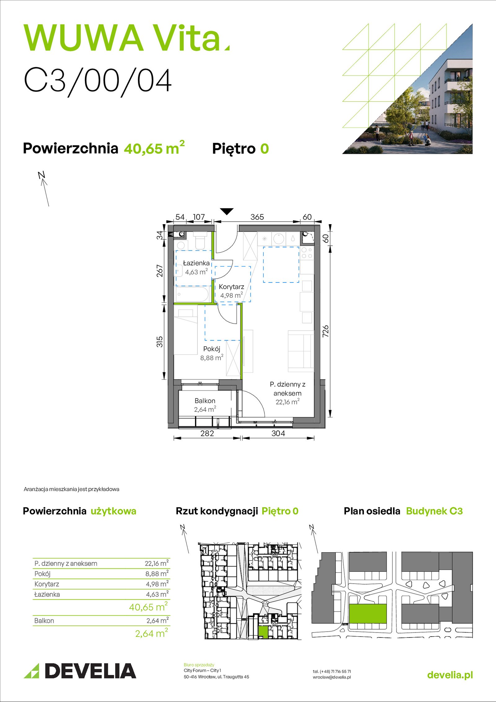 Rzut C3/00/04 — WUWA Vita etap III