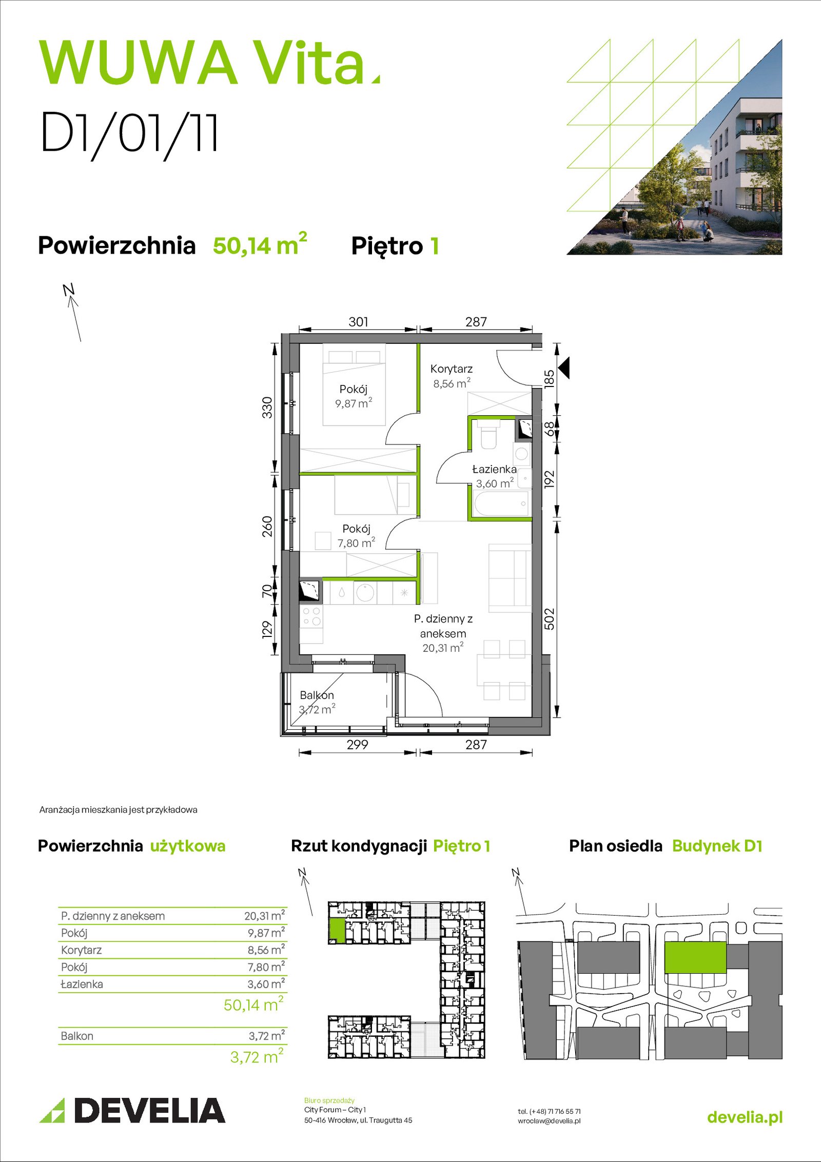 Rzut D1/01/11 — WUWA Vita etap III
