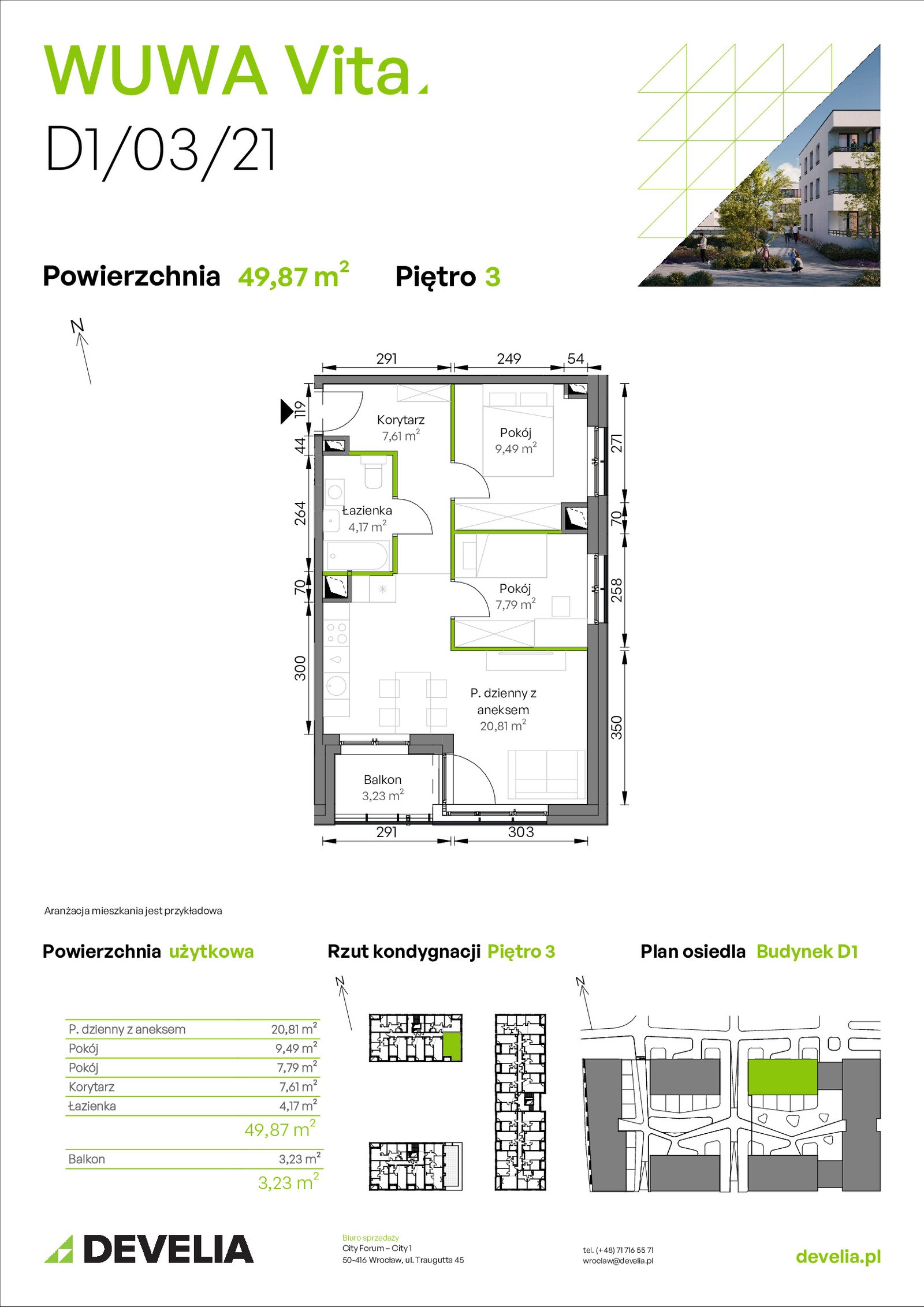 Rzut D1/03/21 — WUWA Vita etap III