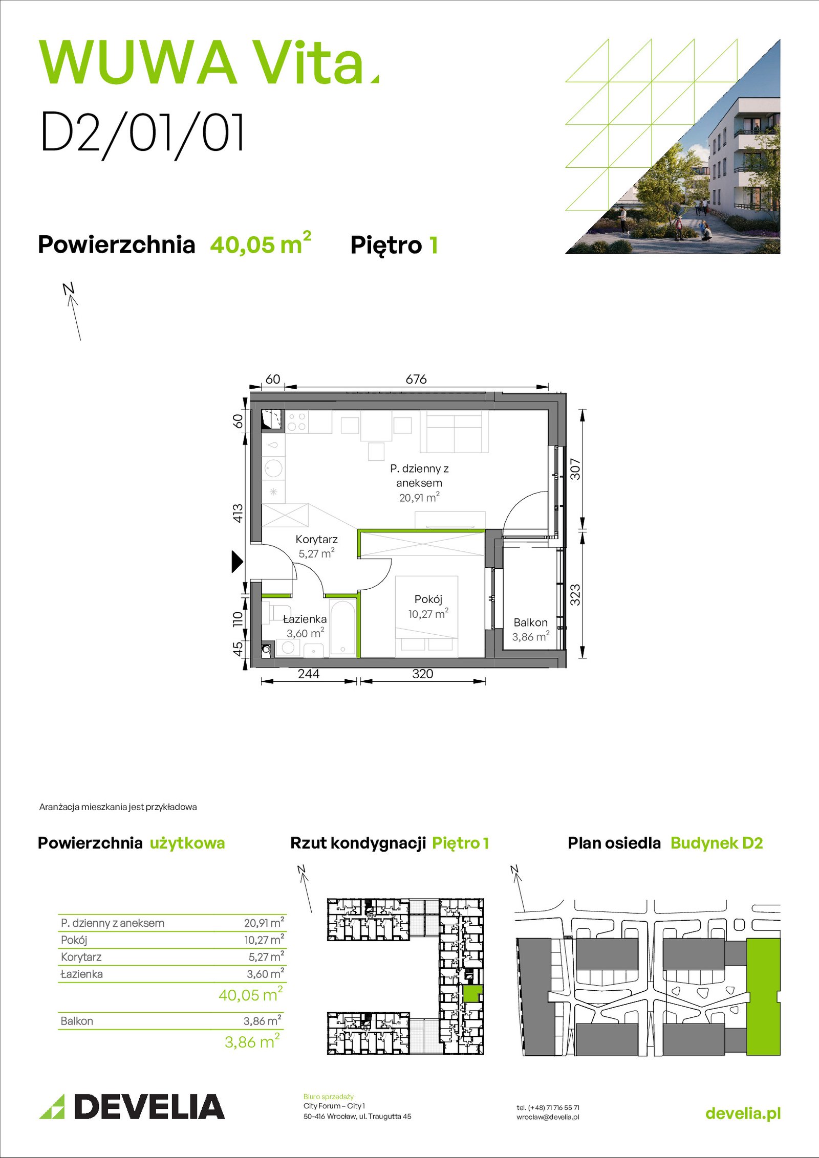 Rzut D2/01/01 — WUWA Vita etap III