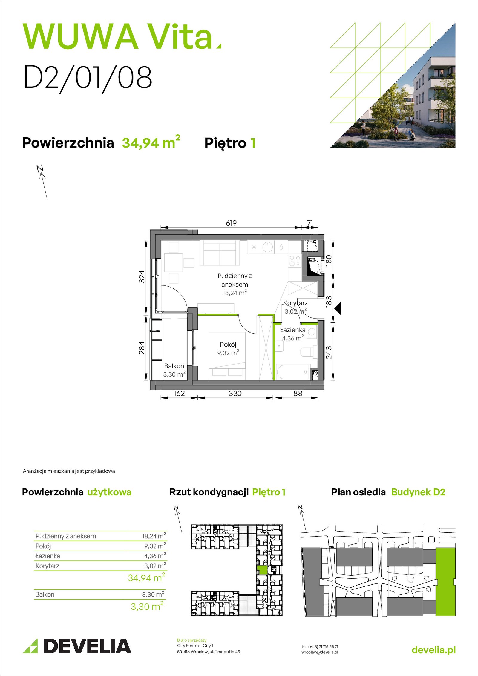 Rzut D2/01/08 — WUWA Vita etap III