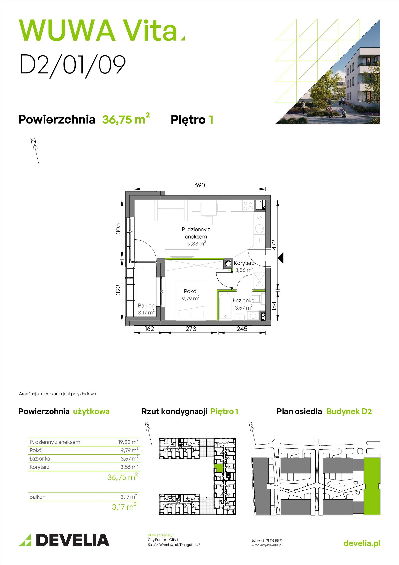 Rzut D2/01/09 — WUWA Vita etap III