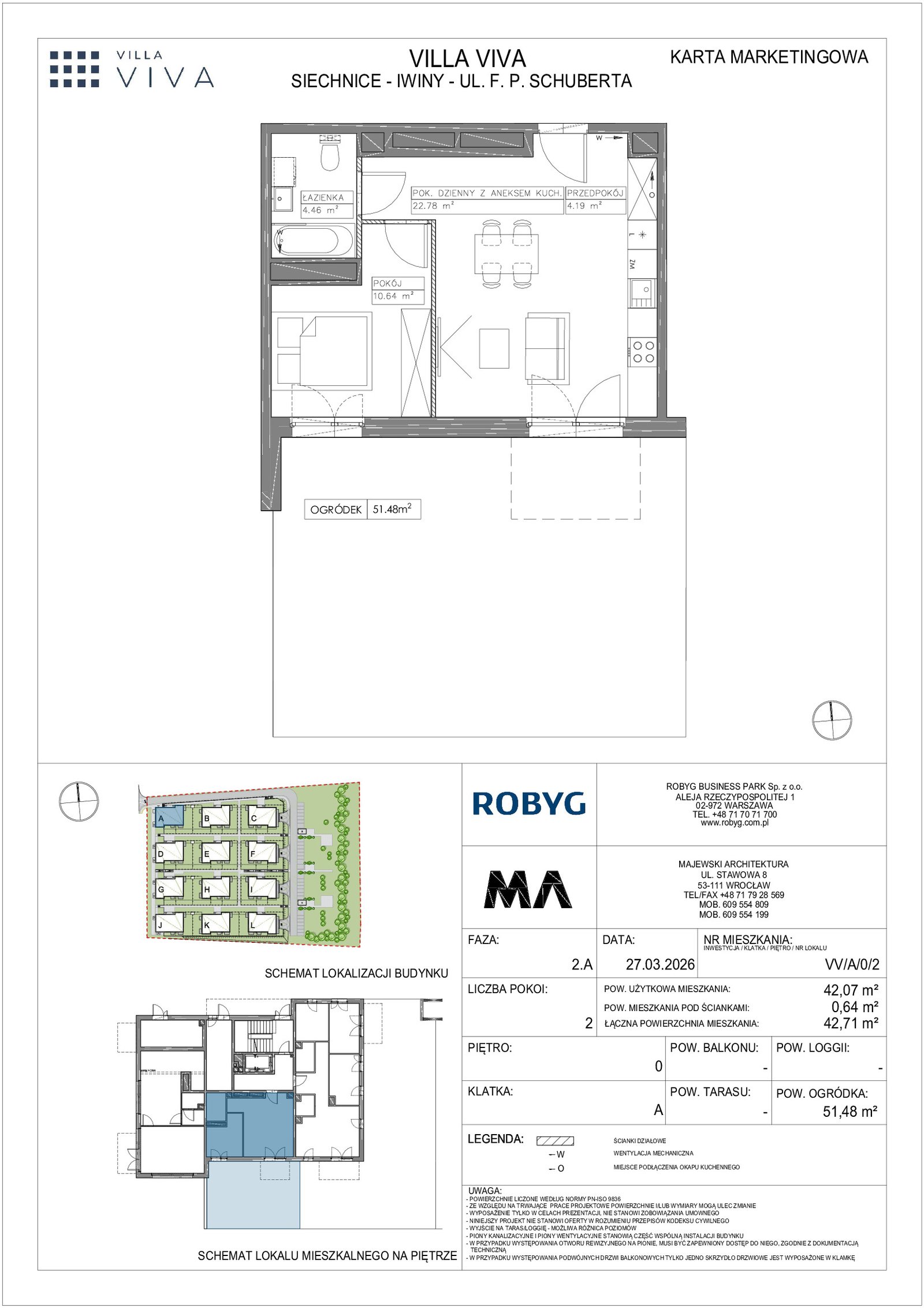 Rzut VV/A/0/2 — Villa Viva