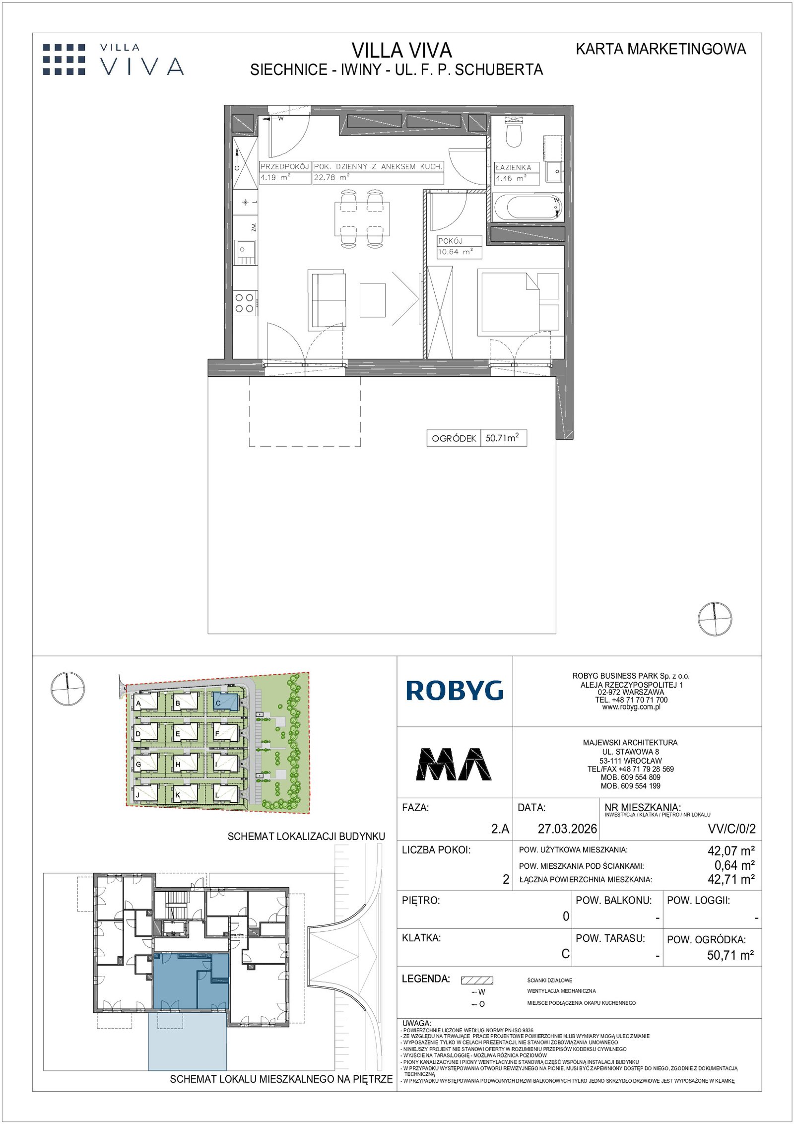 Rzut VV/C/0/2 — Villa Viva