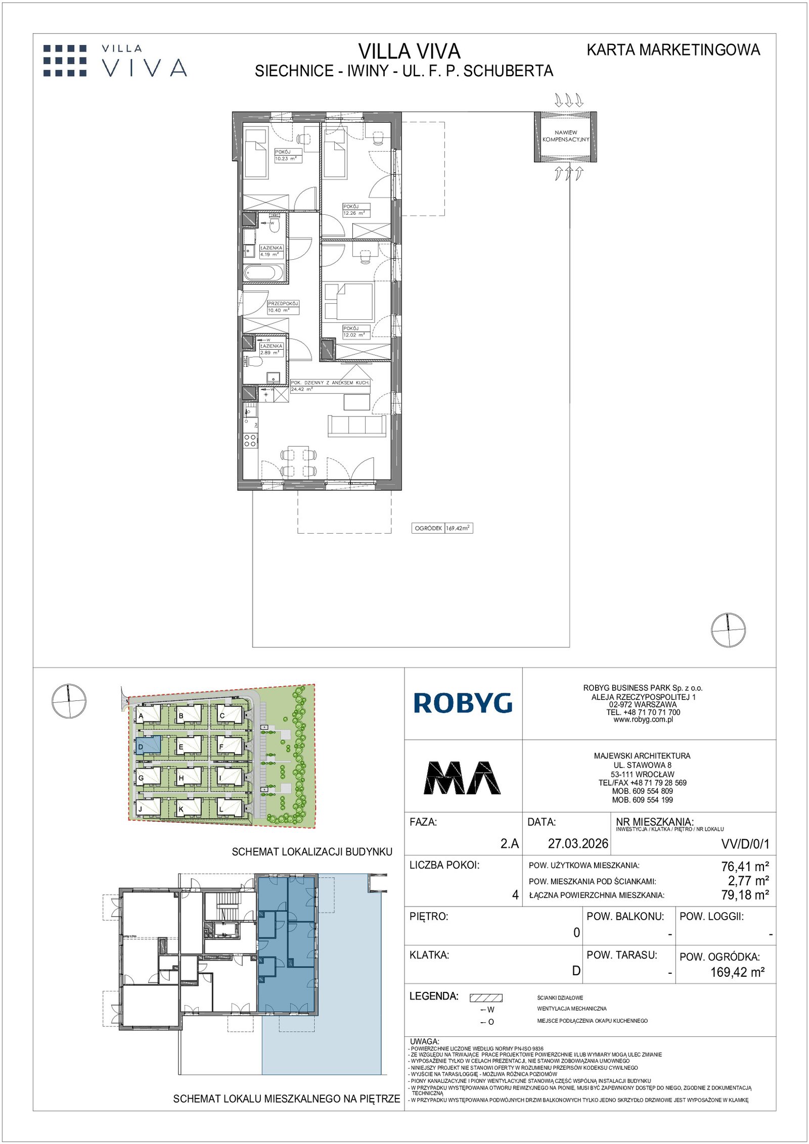 Rzut VV/D/0/1 — Villa Viva