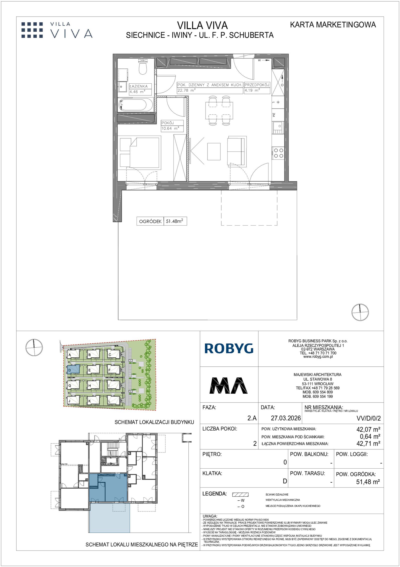 Rzut VV/D/0/2 — Villa Viva