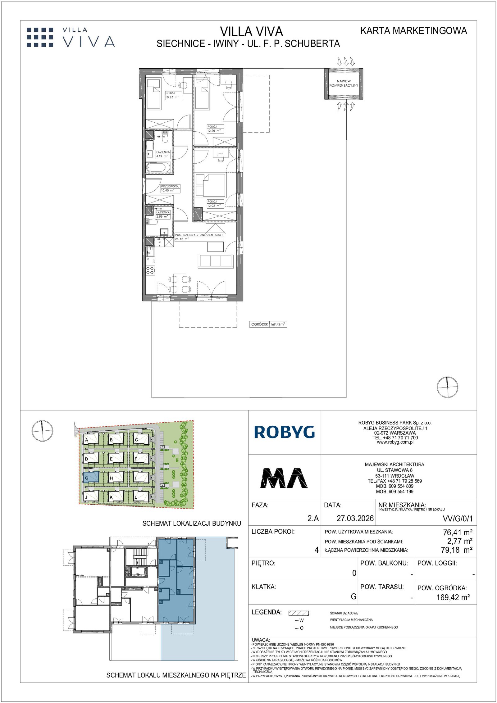 Rzut VV/G/0/1 — Villa Viva