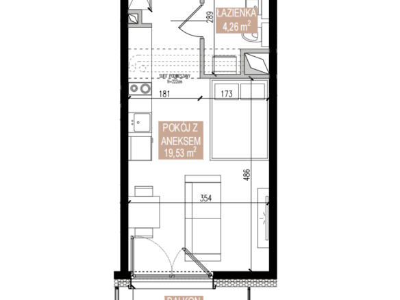 SWA/1/22/B — Apartamenty Świeradowska