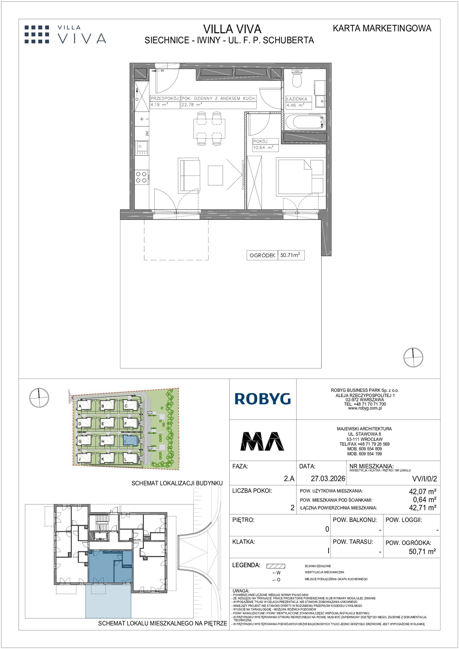Rzut VV/I/0/2 — Villa Viva