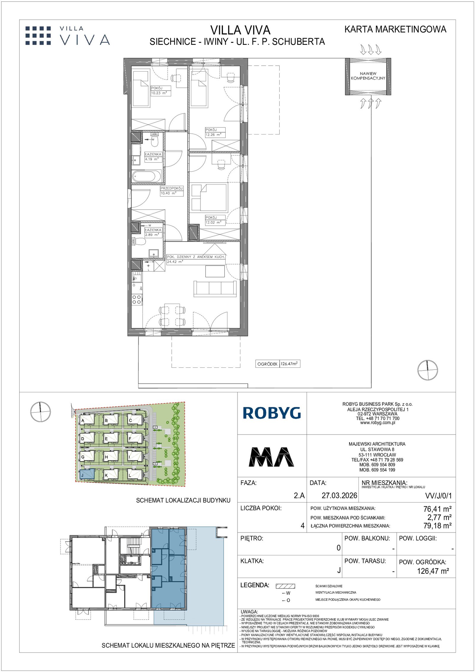 Rzut VV/J/0/1 — Villa Viva