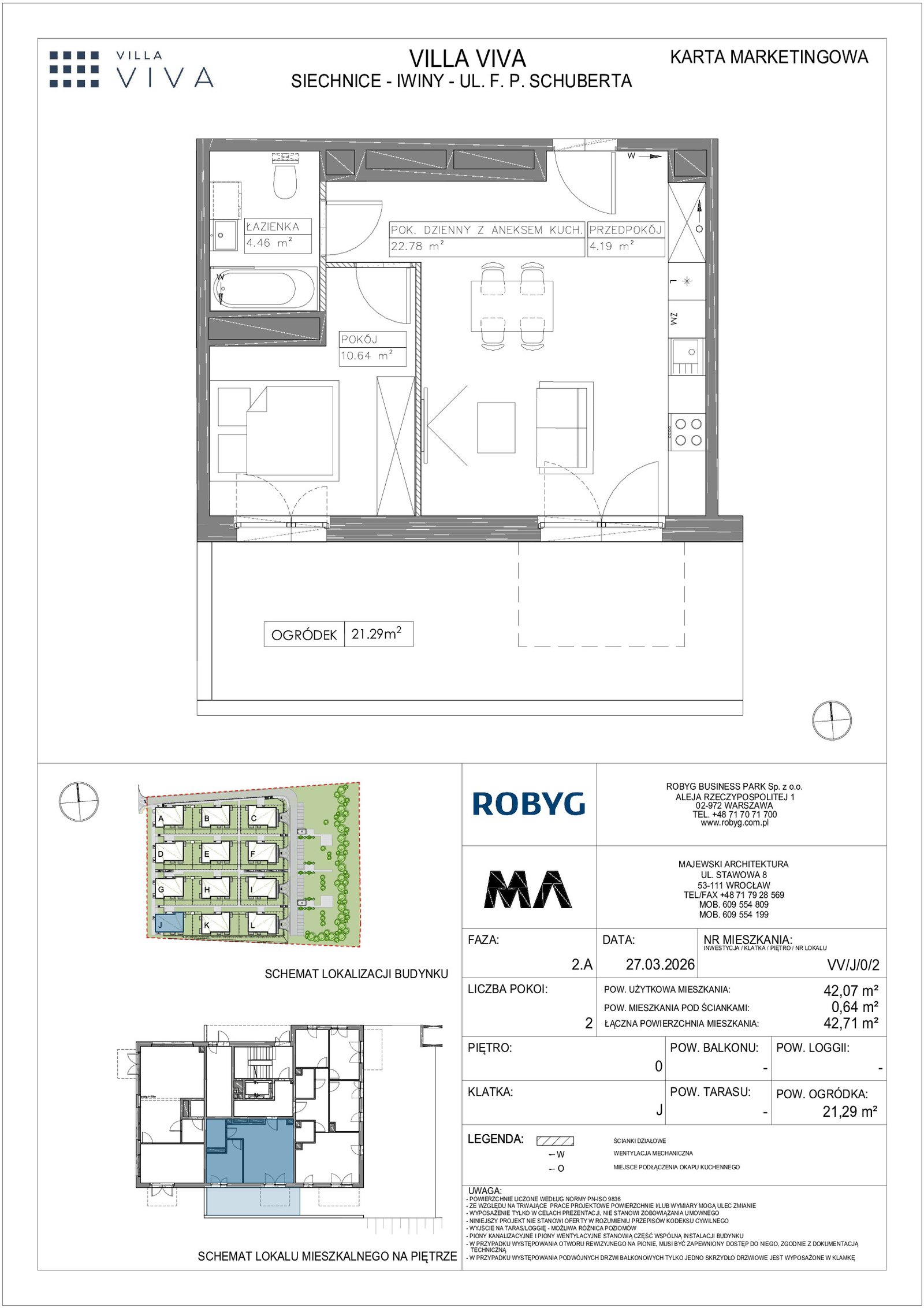 Rzut VV/J/0/2 — Villa Viva