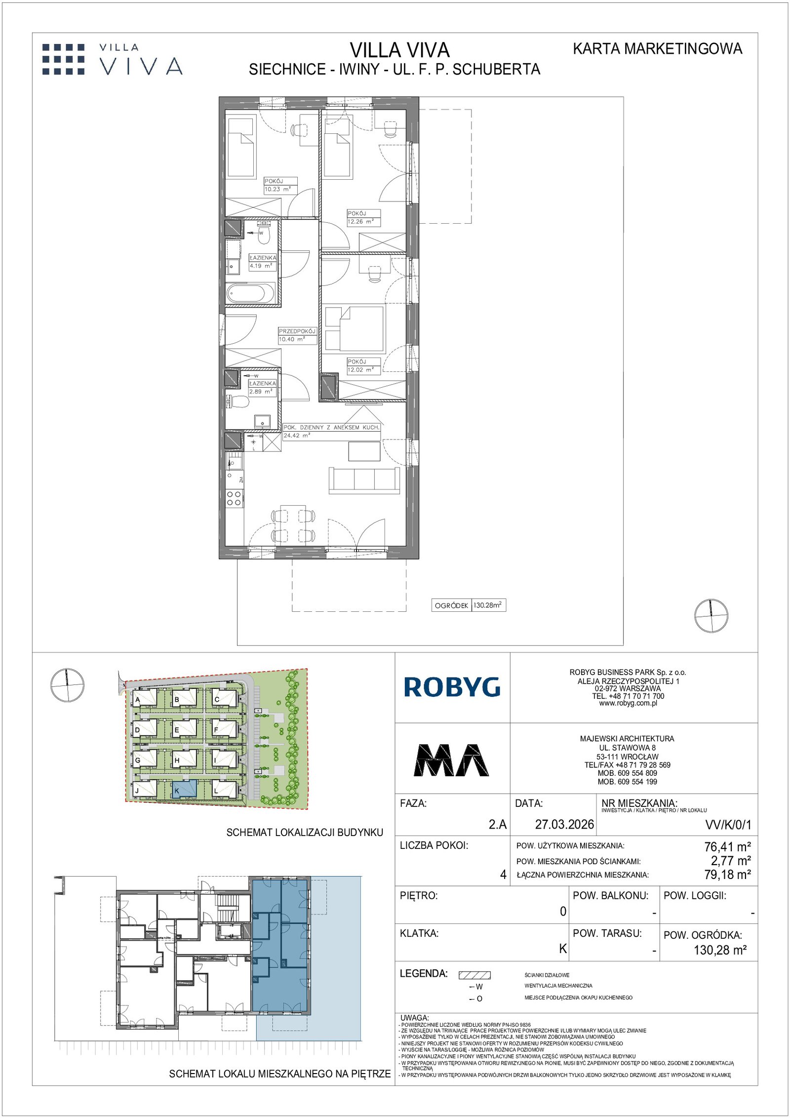 Rzut VV/K/0/1 — Villa Viva