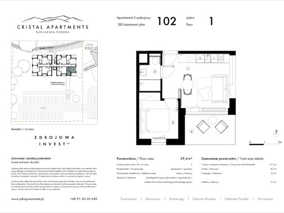 102 — Cristal Apartments