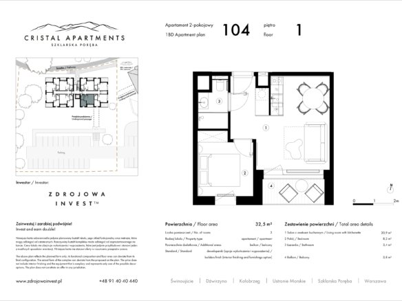 104 — Cristal Apartments