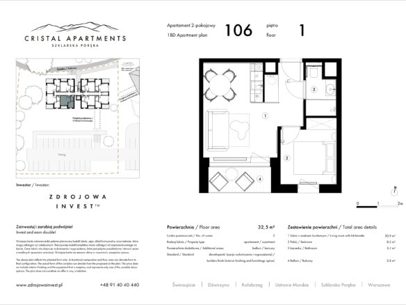 106 — Cristal Apartments
