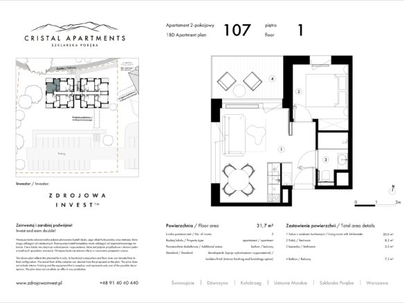 107 — Cristal Apartments