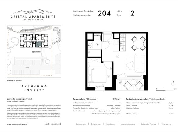 204 — Cristal Apartments