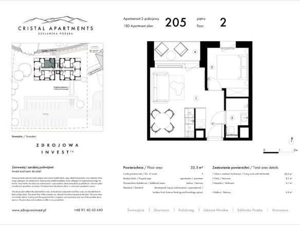 205 — Cristal Apartments