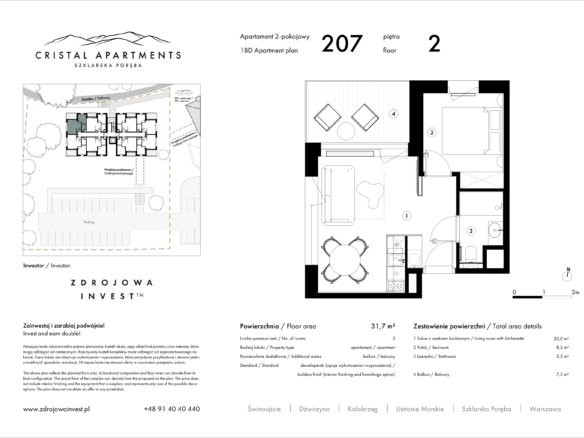 207 — Cristal Apartments