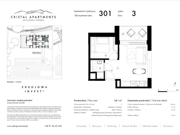 301 — Cristal Apartments