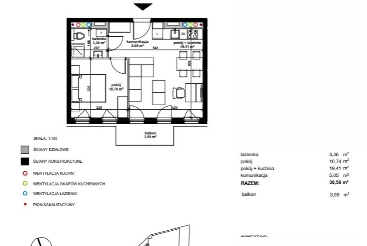 Rzut 3_02 — Zwycięska 3 – apartamenty inwestycyjne