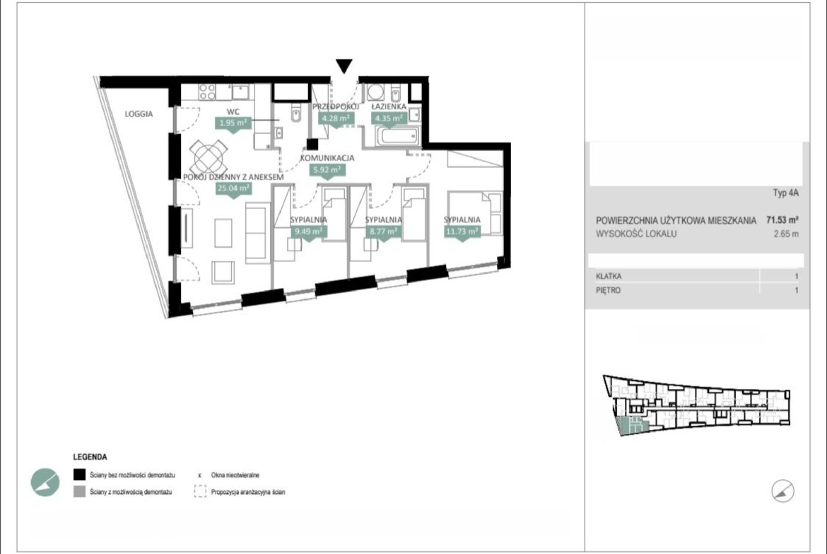 Rzut A1 5 — Swobodna Living