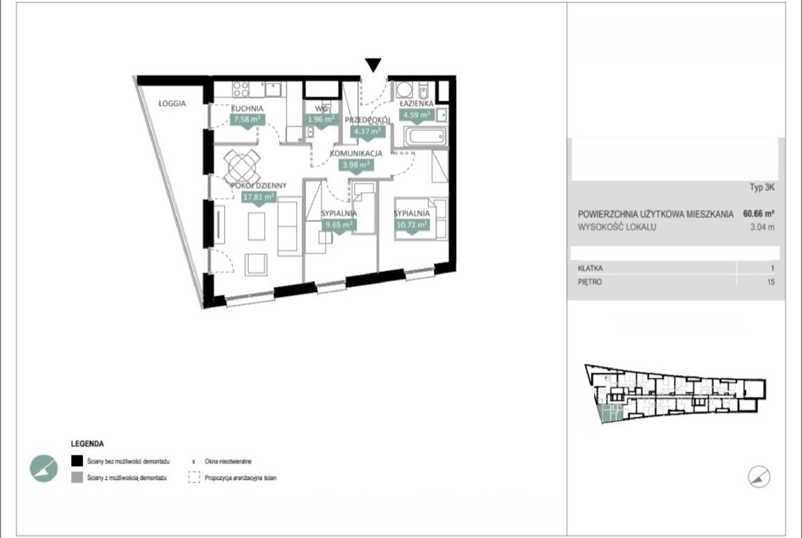 Rzut A1 102 — Swobodna Living