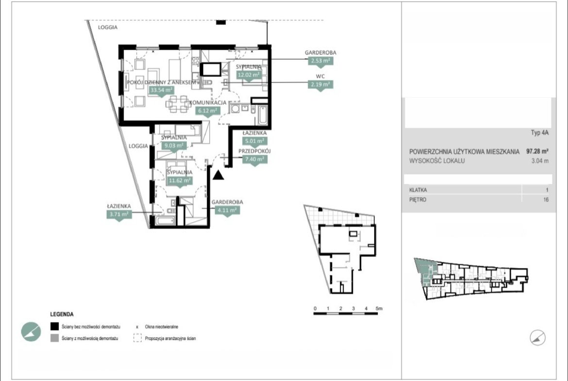 Rzut A1 109 — Swobodna Living