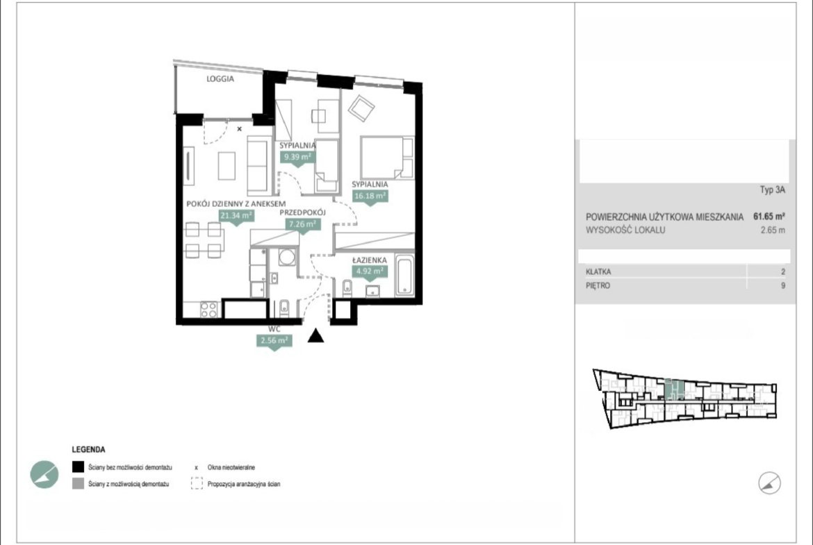 Rzut A2 200 — Swobodna Living