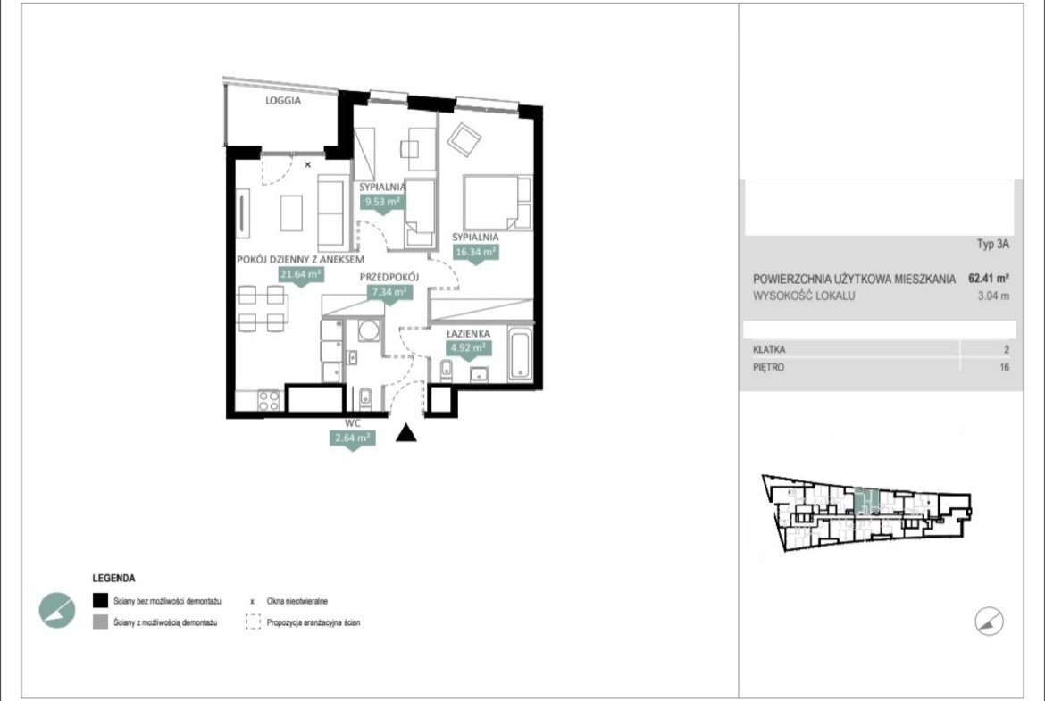 Rzut A2 272 — Swobodna Living