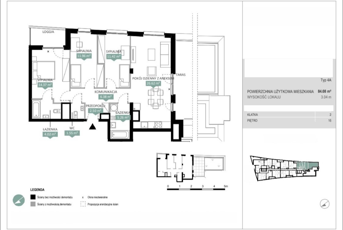 Rzut A2 274 — Swobodna Living