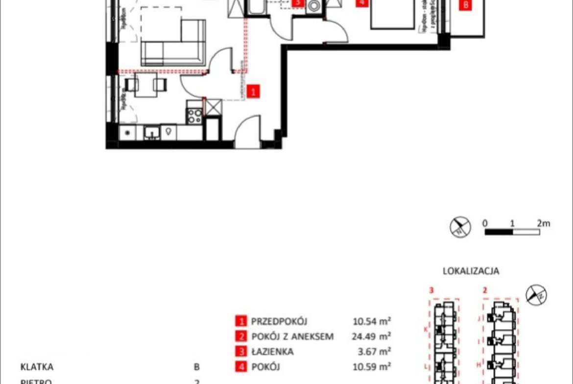 Rzut 11/4 — Apartamenty Jeździecka