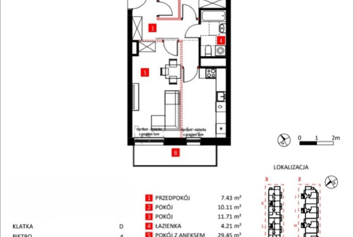 Rzut 11/9 — Apartamenty Jeździecka