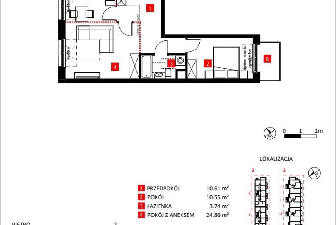 Rzut 13/5 — Apartamenty Jeździecka
