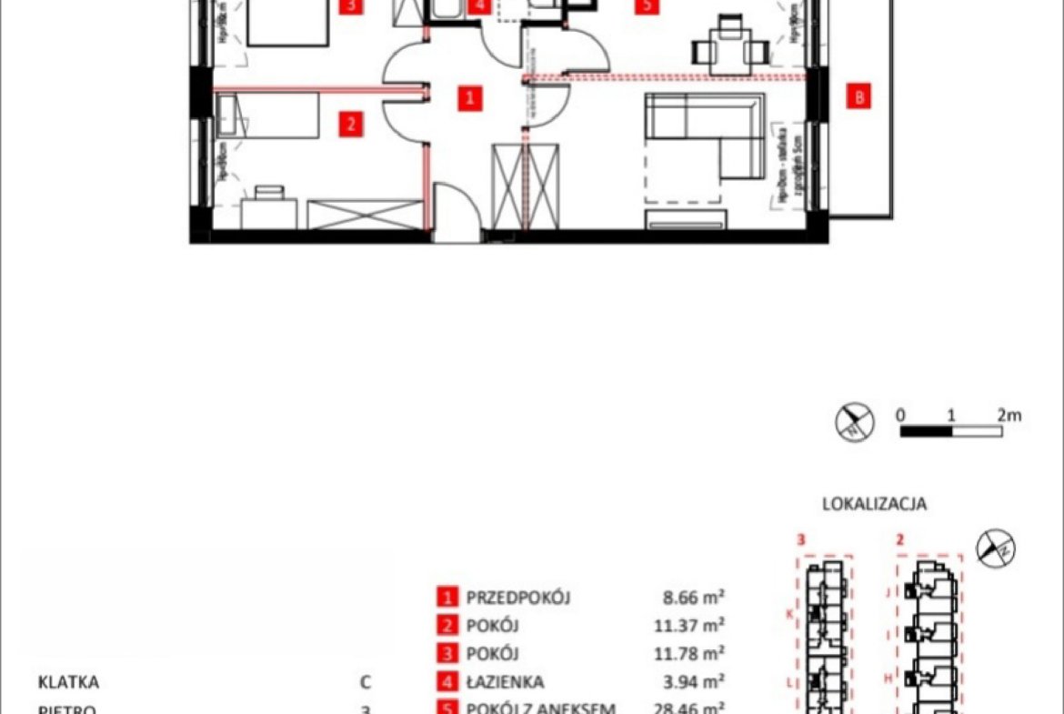 Rzut 13/6 — Apartamenty Jeździecka