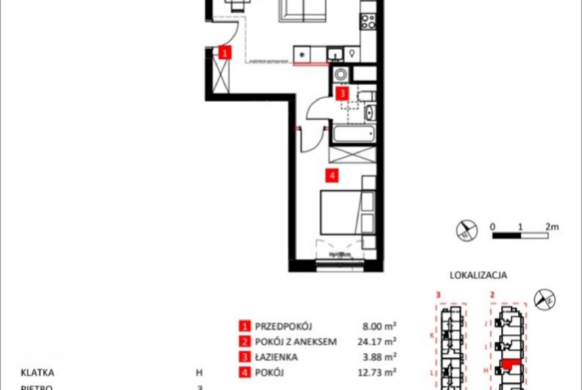 Rzut 15/9 — Apartamenty Jeździecka