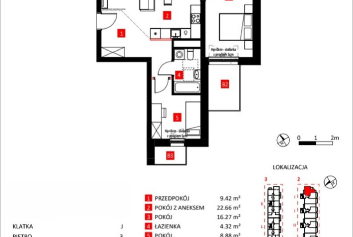 Rzut 17/9 — Apartamenty Jeździecka