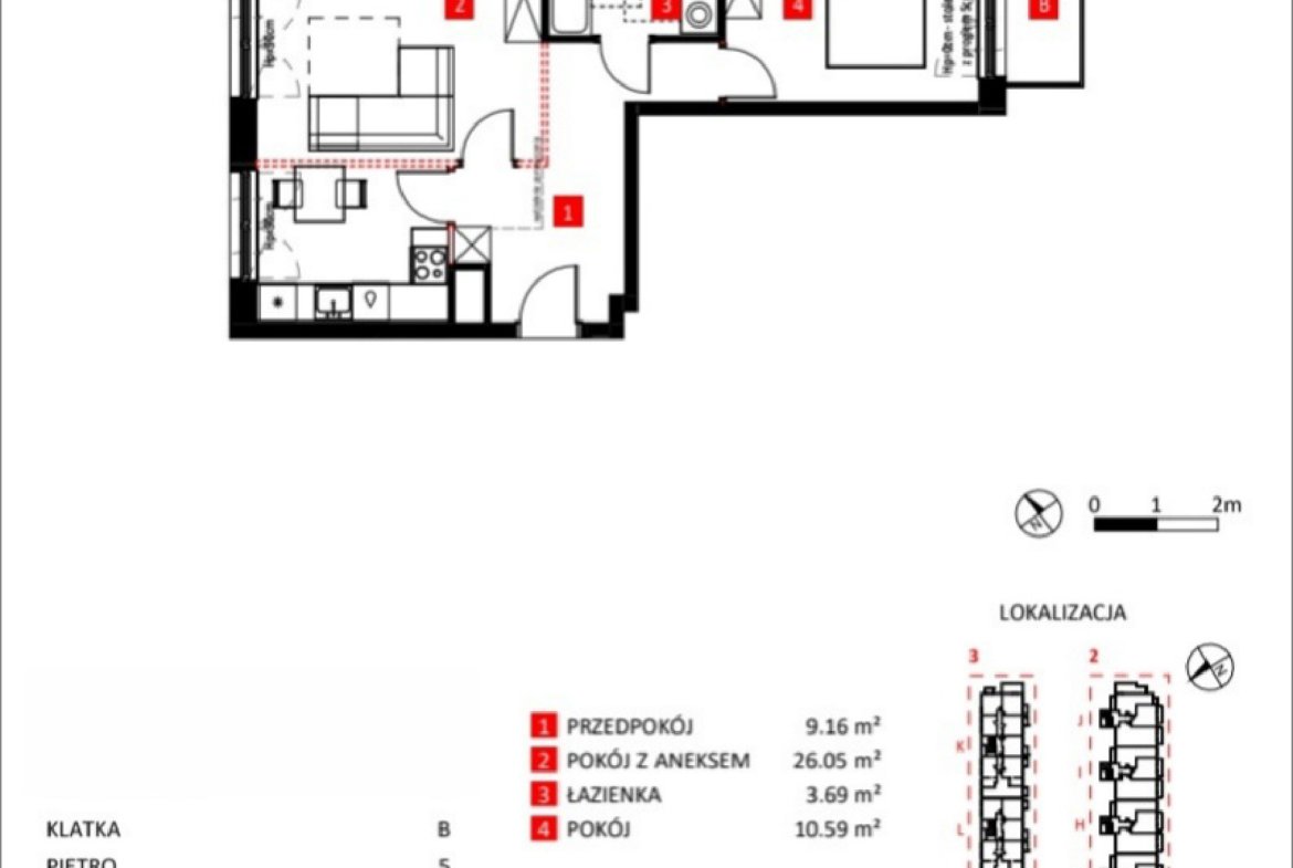 Rzut 11/13 — Apartamenty Jeździecka