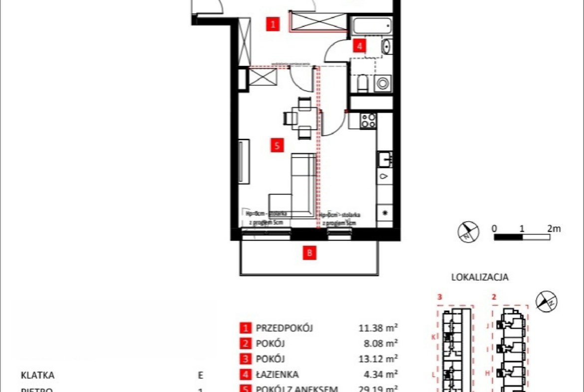 Rzut 11A/3 — Apartamenty Jeździecka