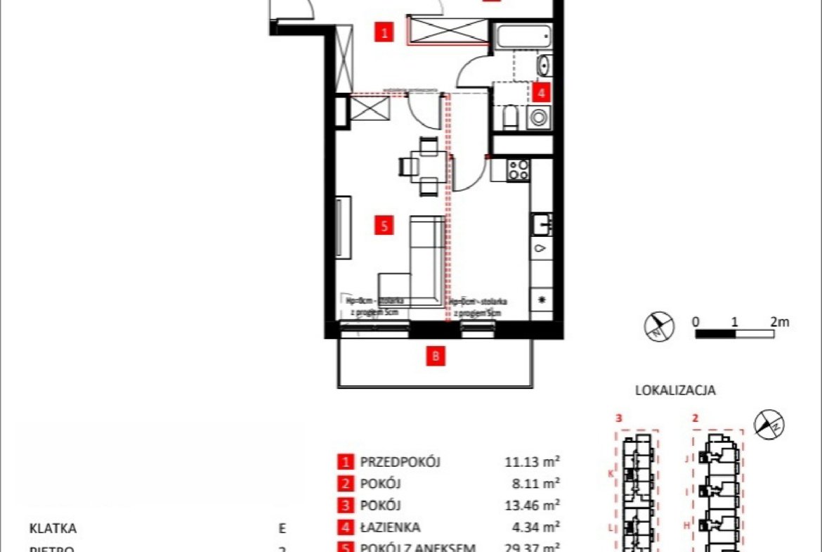 Rzut 11A/6 — Apartamenty Jeździecka