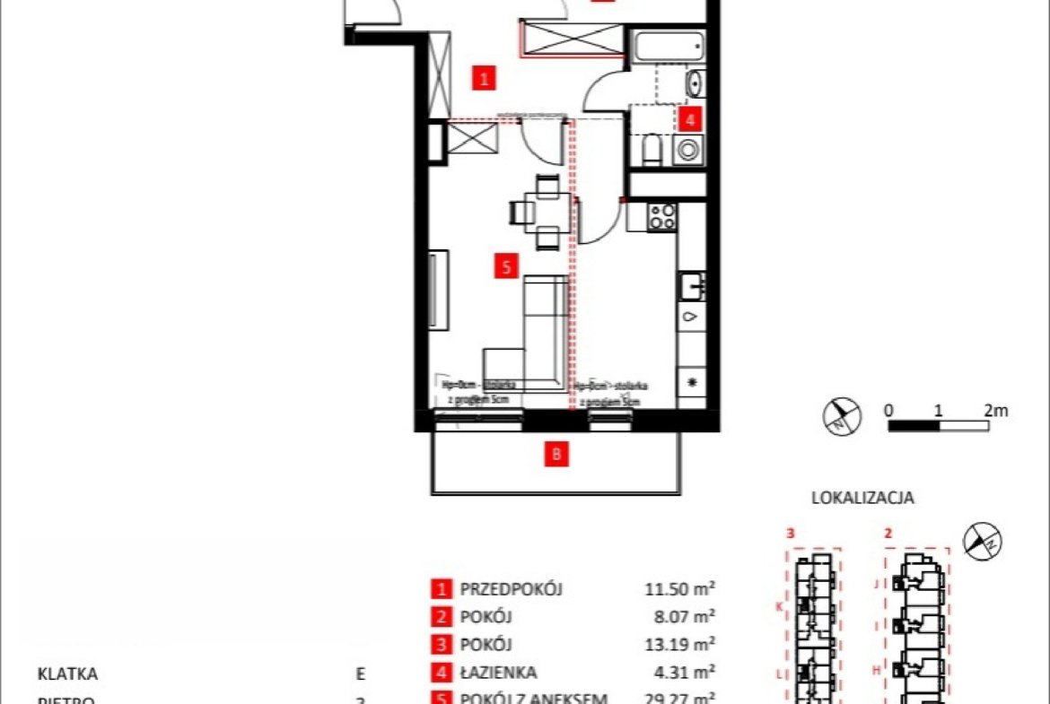 Rzut 11A/9 — Apartamenty Jeździecka