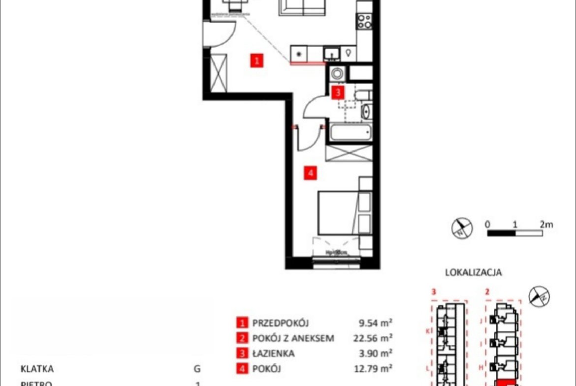 Rzut 13A/3 — Apartamenty Jeździecka