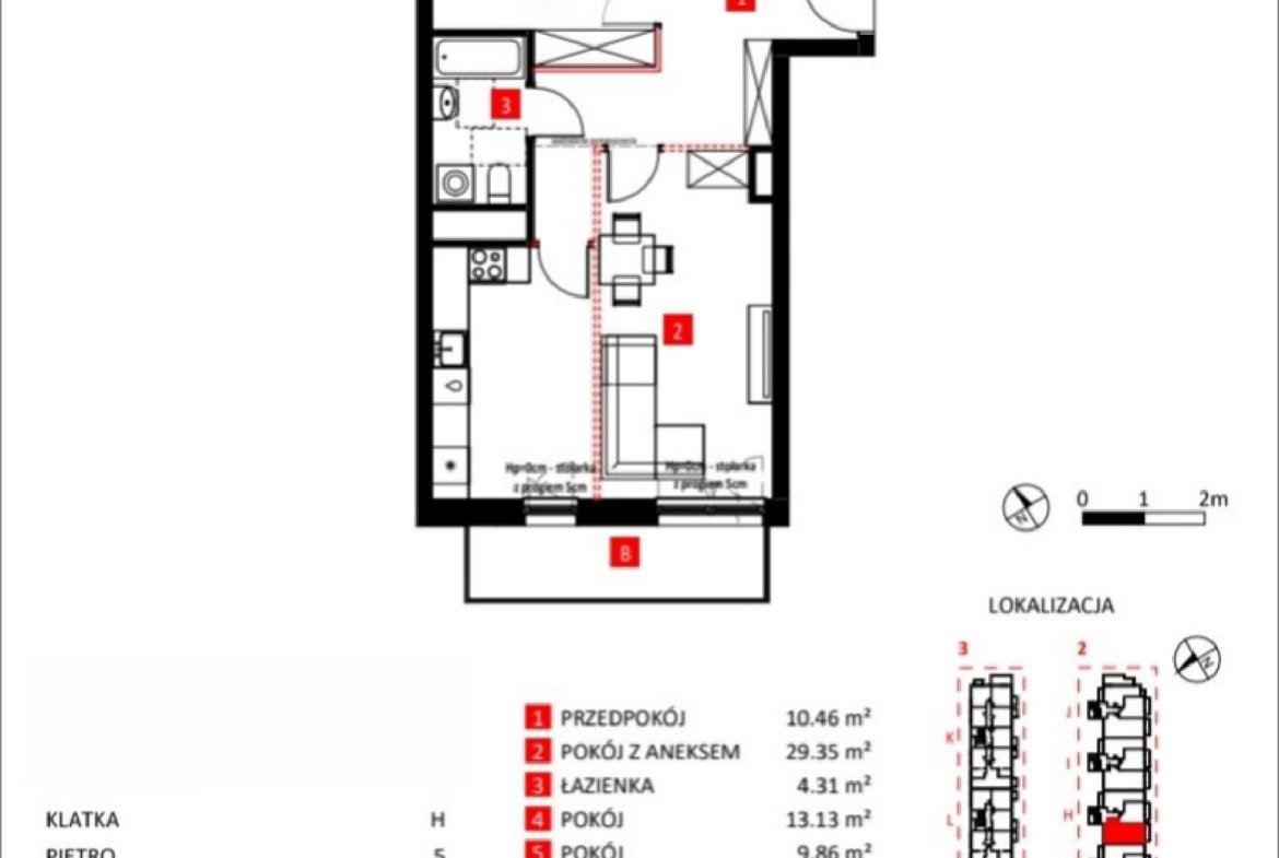 Rzut 15/17 — Apartamenty Jeździecka