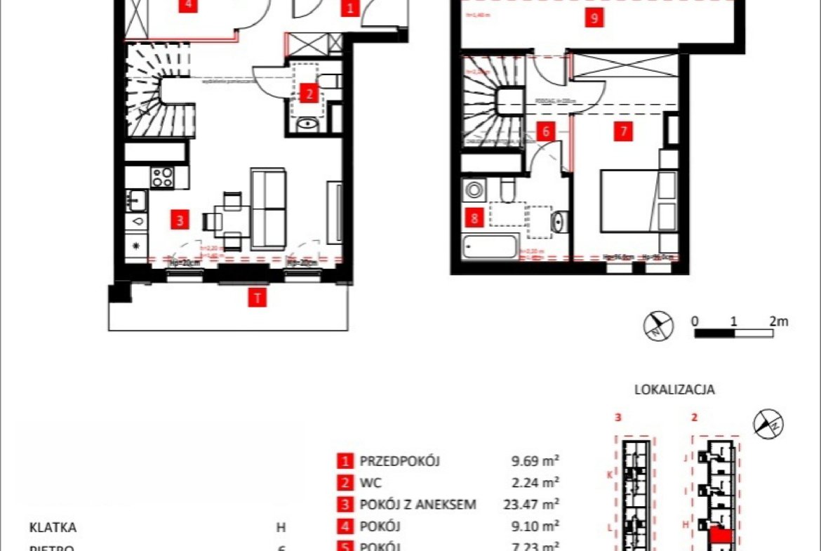 Rzut 15/19 — Apartamenty Jeździecka