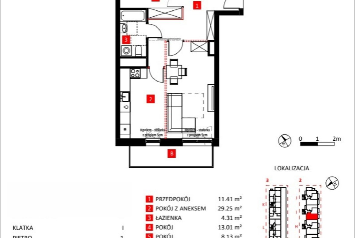 Rzut 15A/5 — Apartamenty Jeździecka