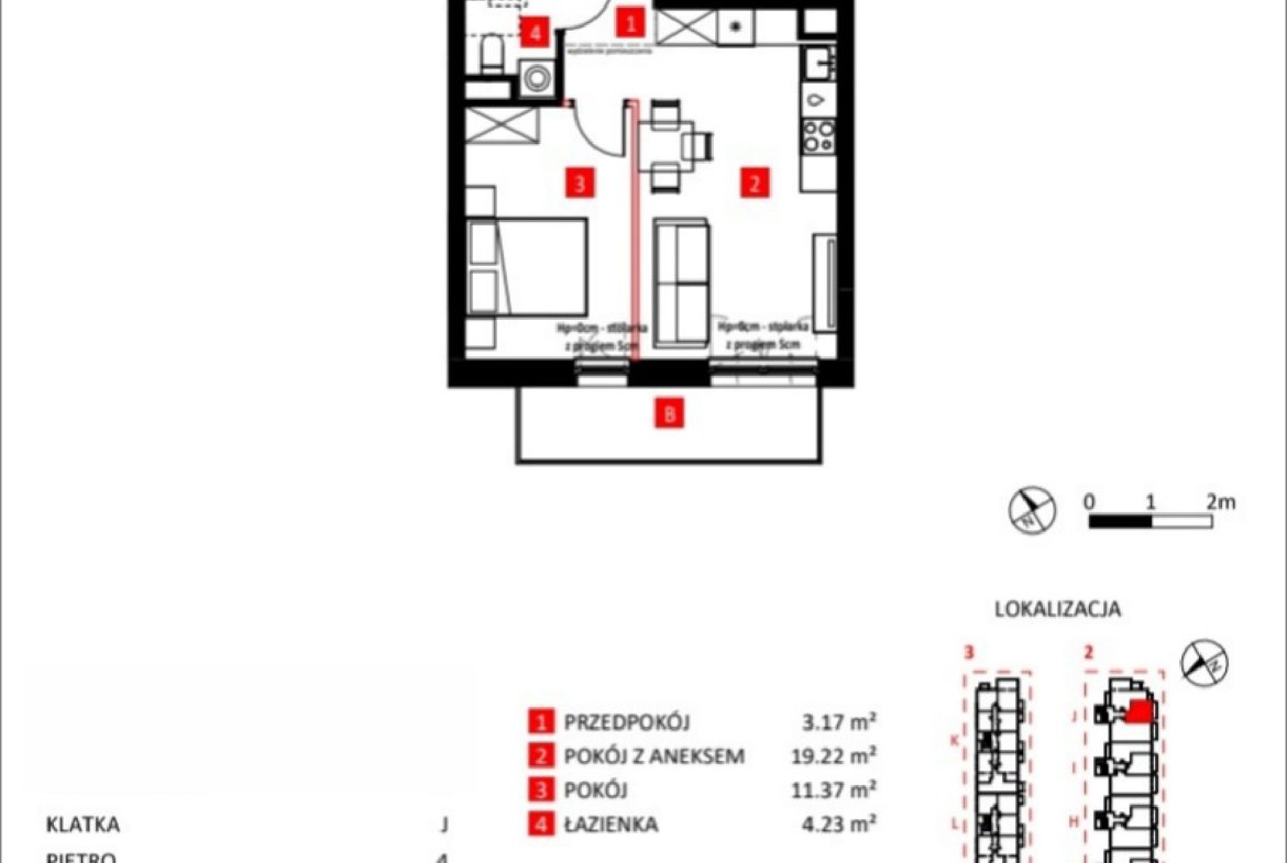 Rzut 17/13 — Apartamenty Jeździecka