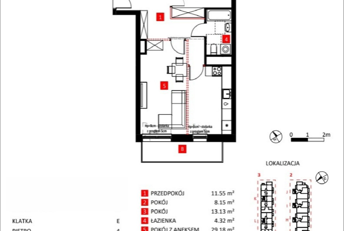 Rzut 11A/12 — Apartamenty Jeździecka
