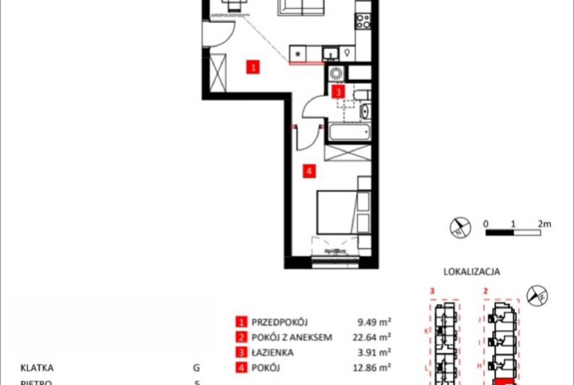 Rzut 13A/15 — Apartamenty Jeździecka